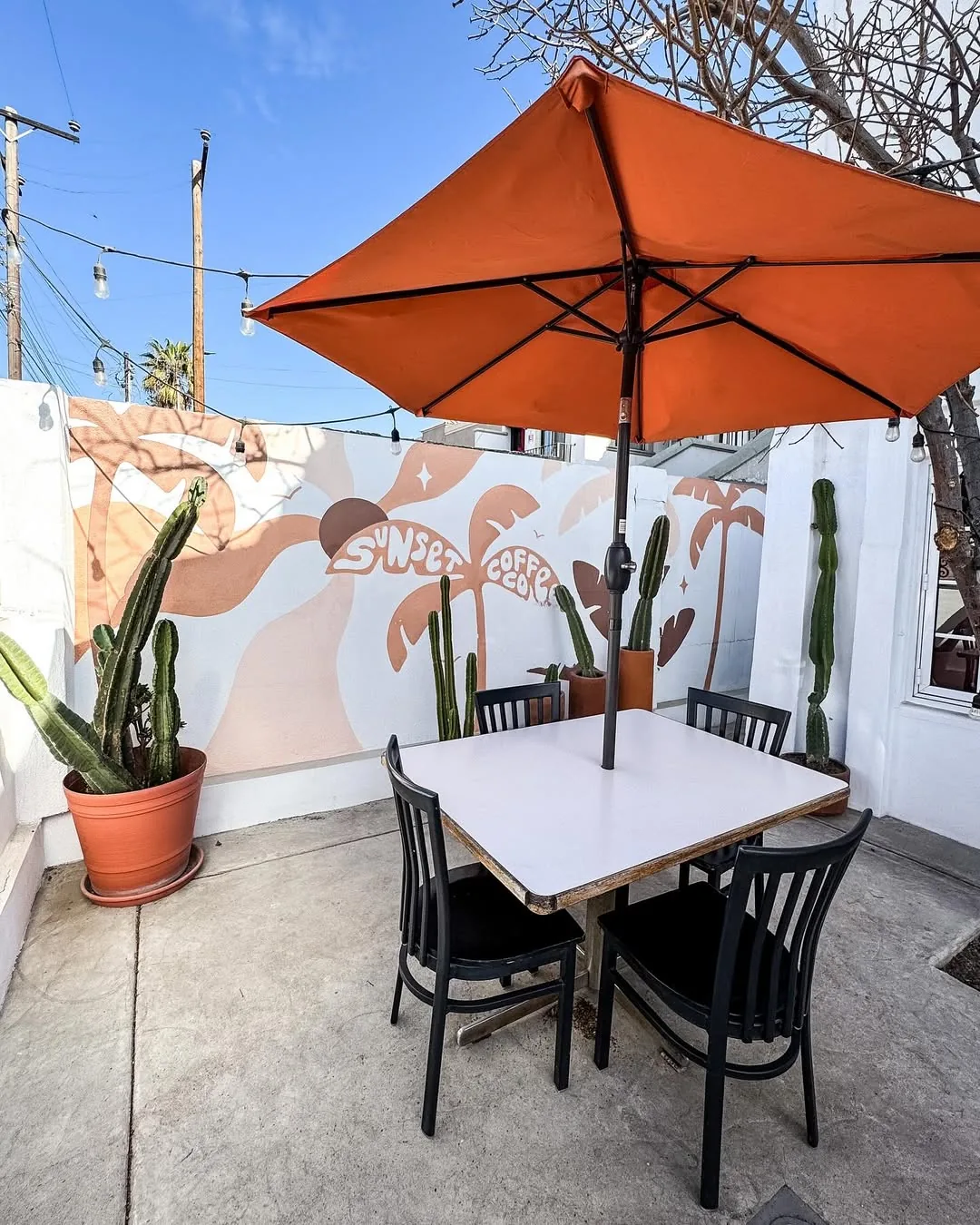Patio exterior Sunset