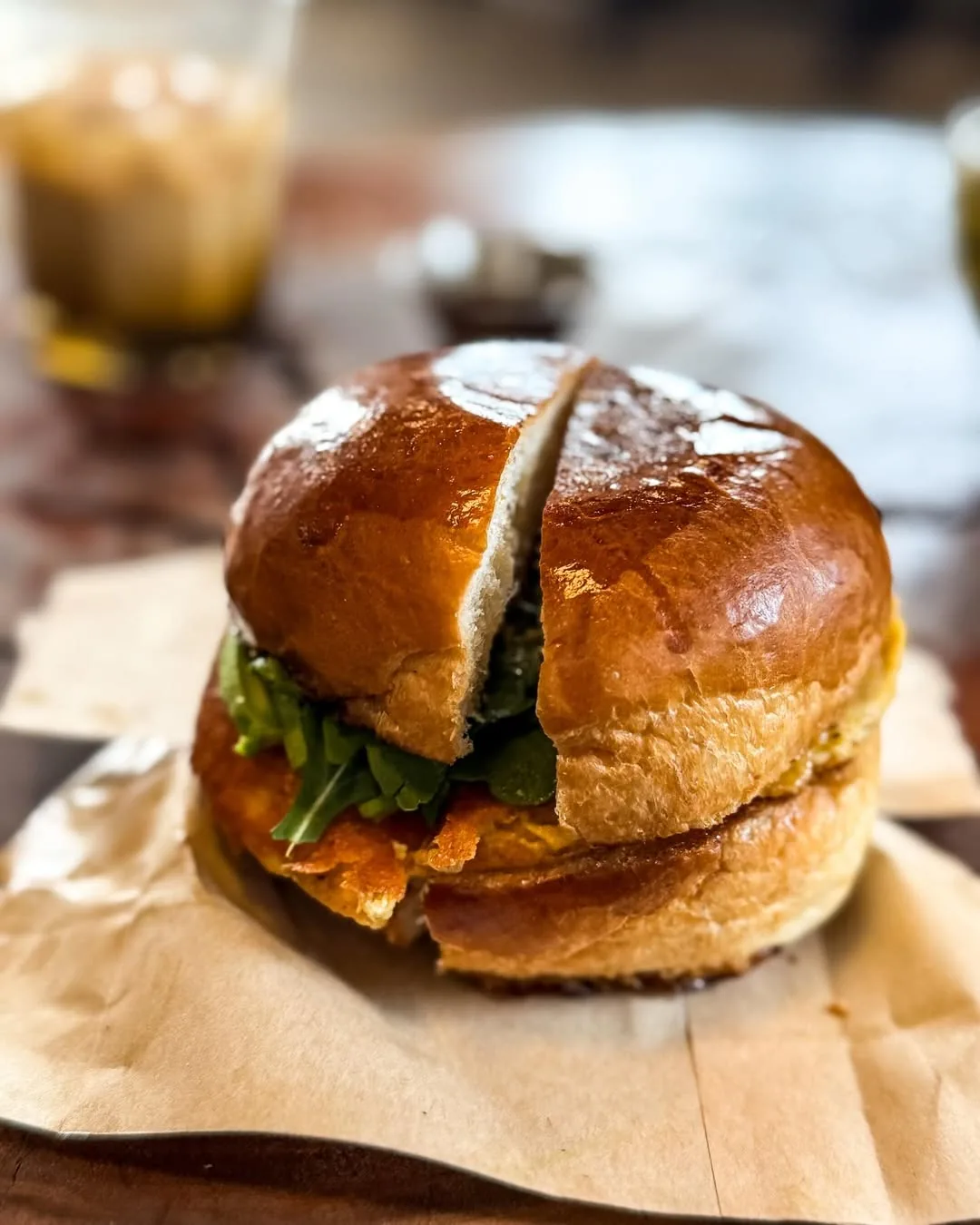 Sándwich en Sunset Coffee