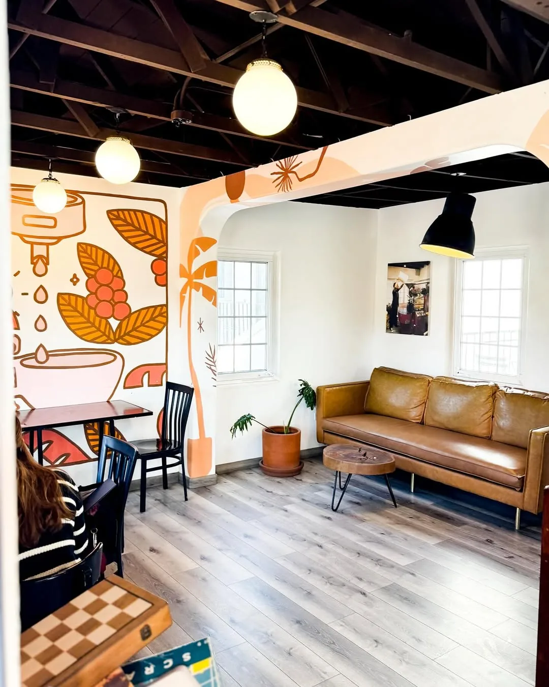 Interior Sunset Coffee